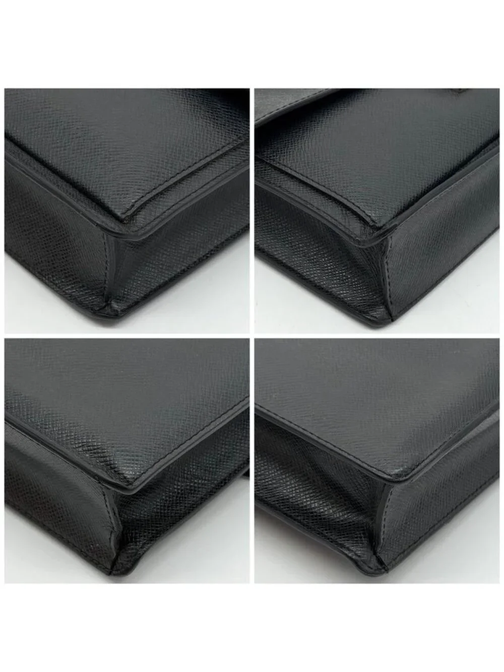 Louis Vuitton Belaia Taiga Clutch Leather